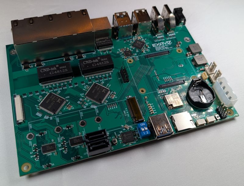 Cruiser carrier board, angled view