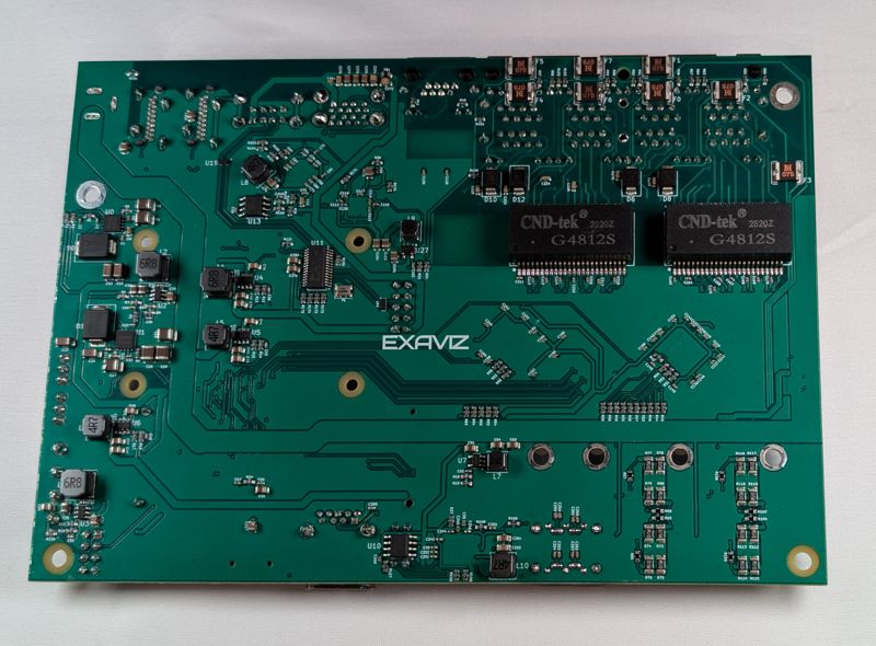 Cruiser carrier board, bottom view